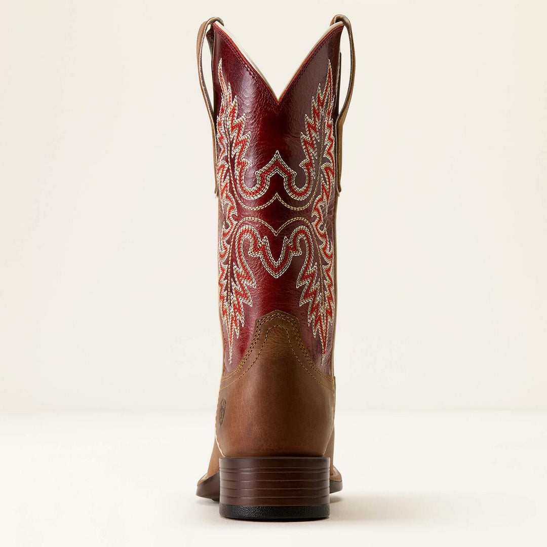 Ariat Ladies Canyon Point Western Dsrt Snd/hrt Thrb R