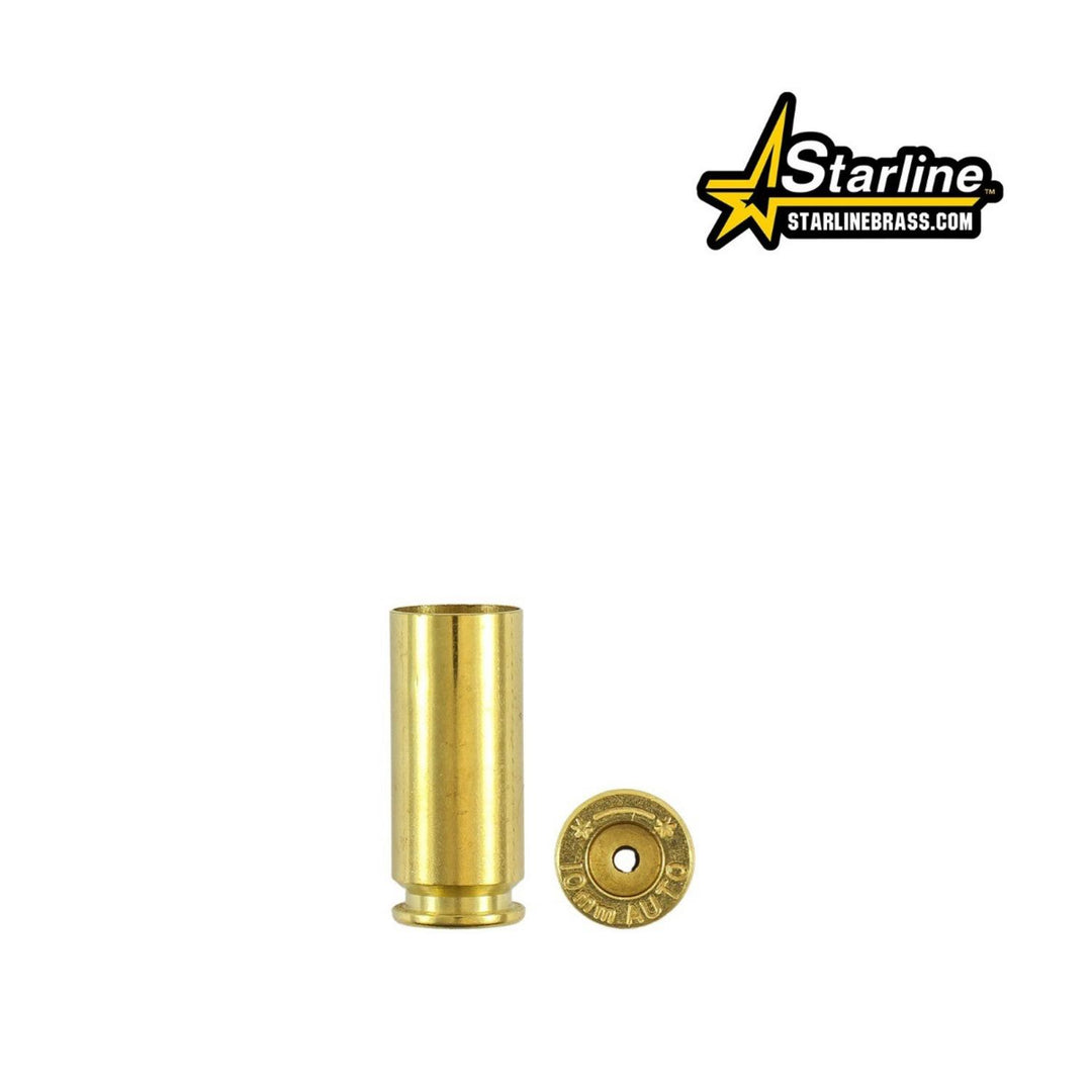 Starline 10mm Auto Brass Cases for Reloading, Pack of 100