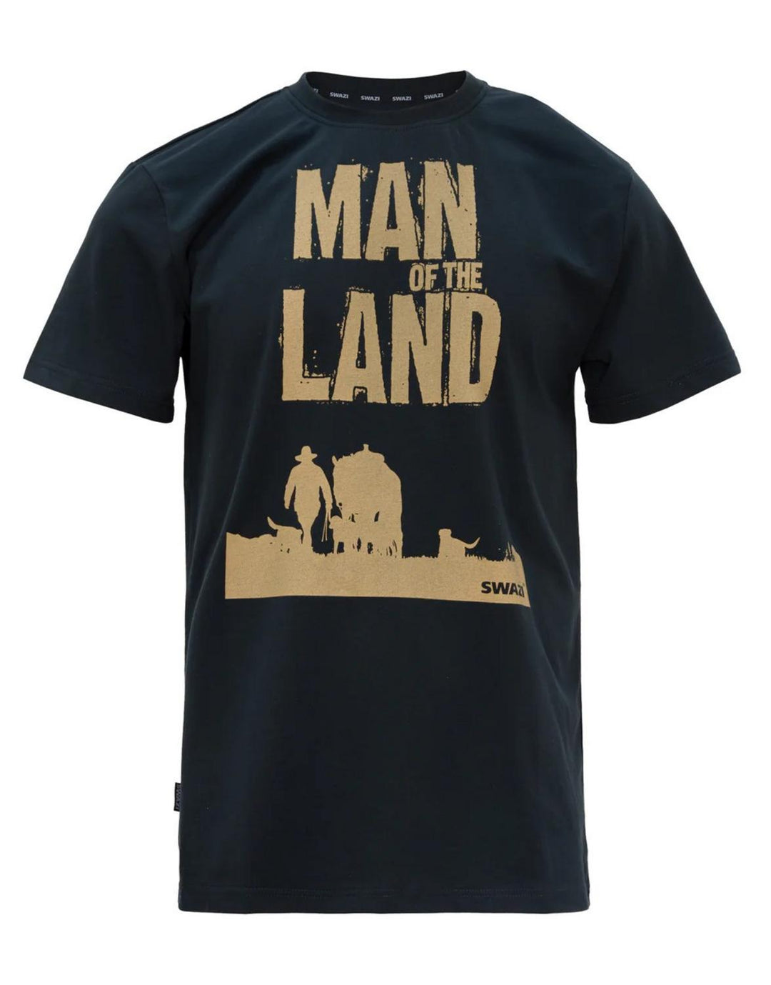 Man Of The Land Tee Black S