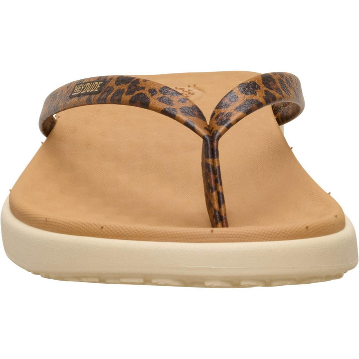 HEYDUDE Maui Breeze Flip Tan Leopard – view 8