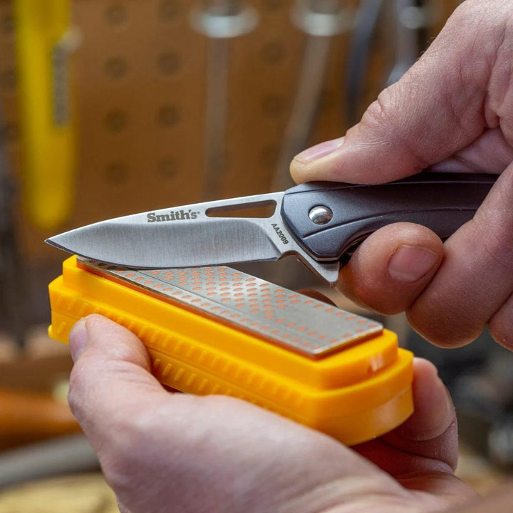 Smiths 4" Diamond Sharpening Stone - Coarse