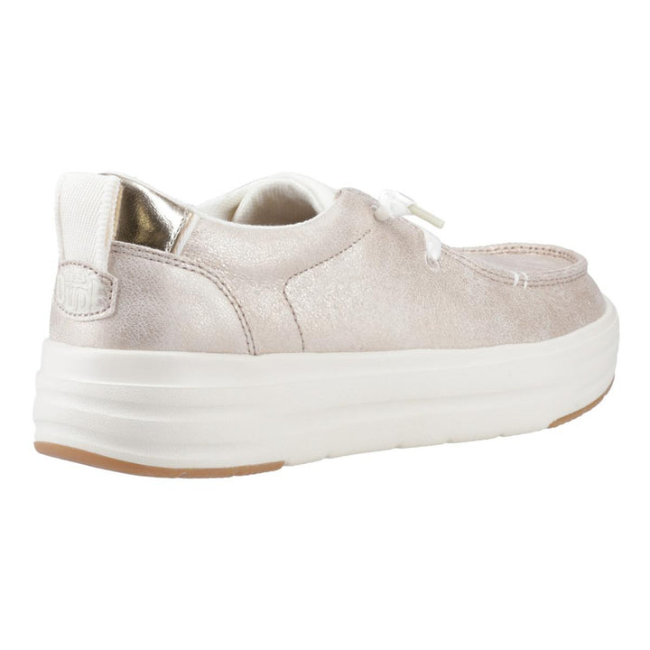 HEYDUDE Wendy Nova Shimmer Shoes Snow