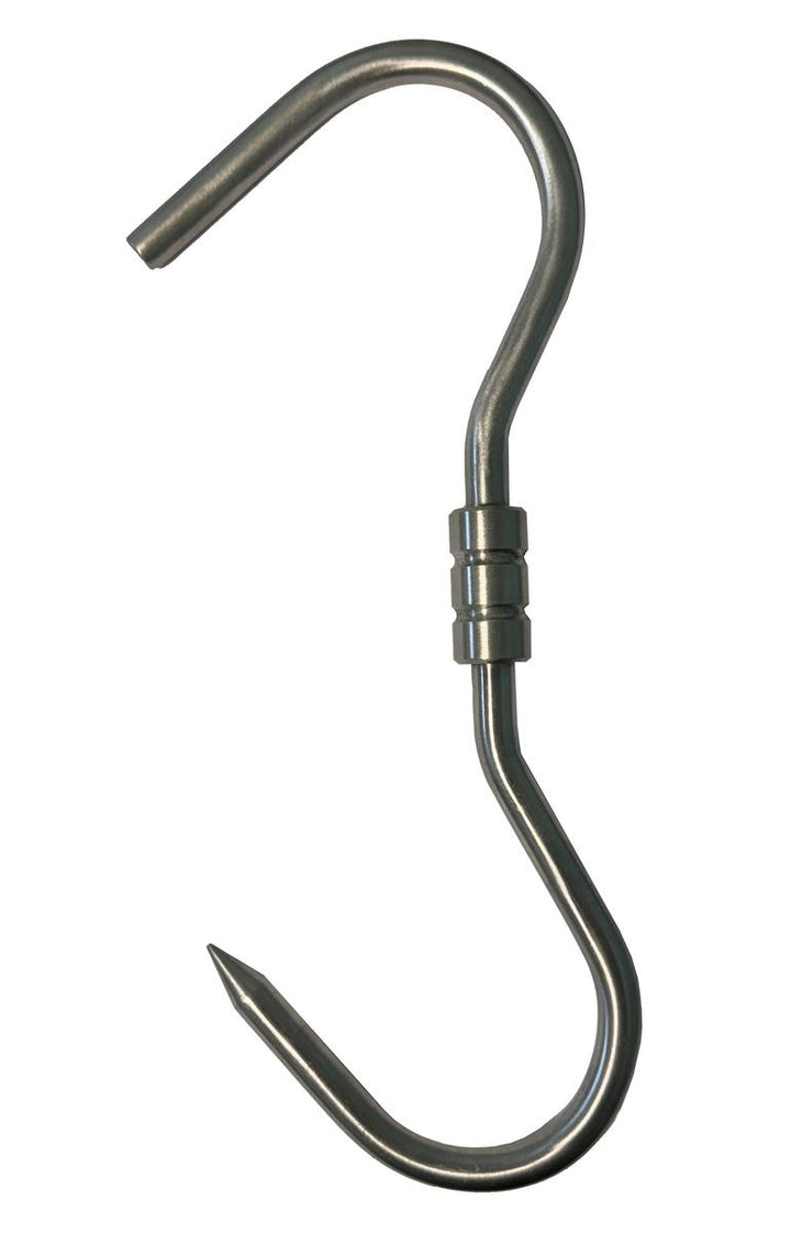BushWear 10mm Stainless Swivel S Hook