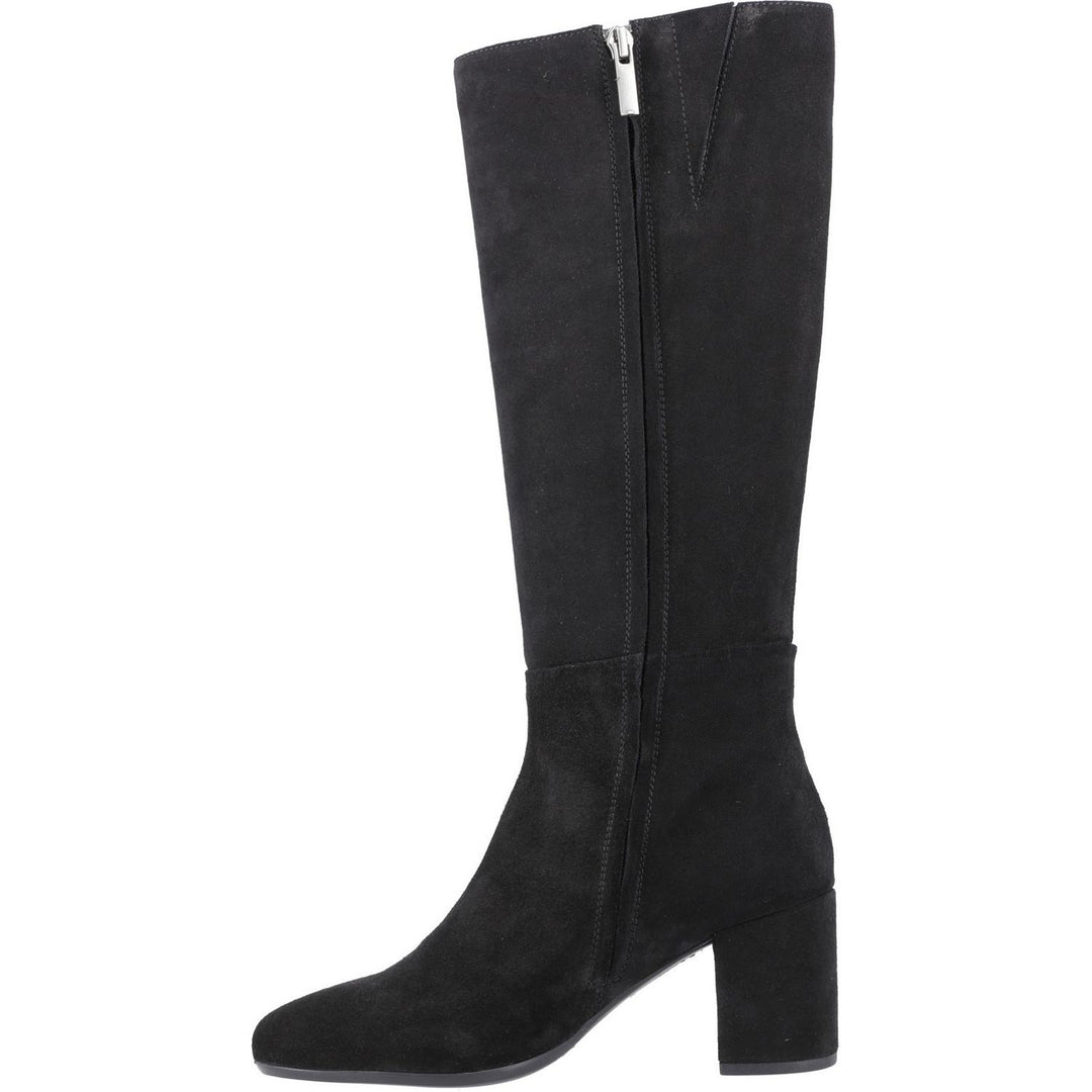 Oprah Suede Long Boot Black