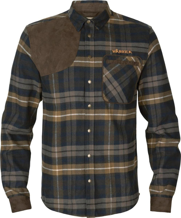 Harkila Jarne shooting L/S shirt Dark