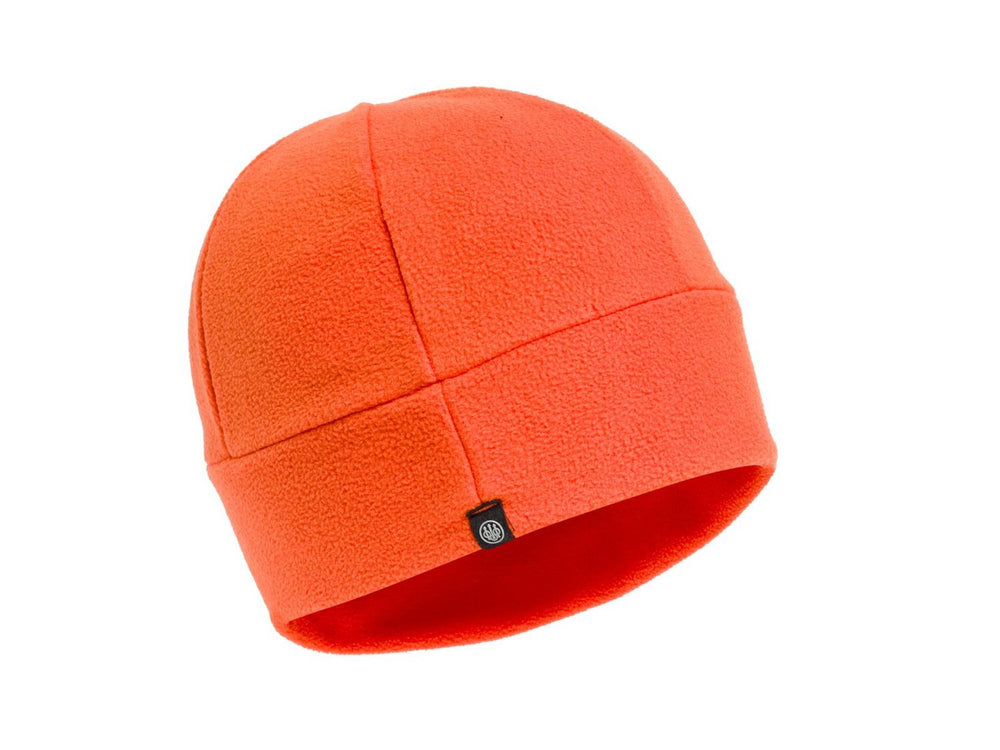 Beretta Polar Beanie Orange – Recycled Microfleece – view 2