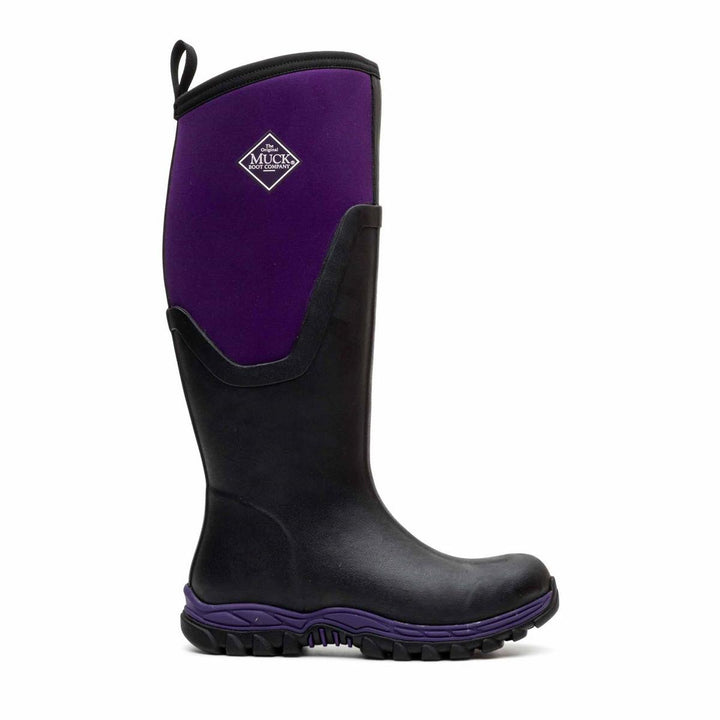 Muck Boots Arctic Sport II Tall Wellington Black/Acai – view 8