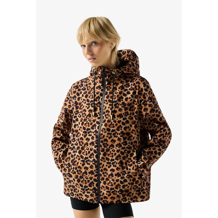 Hunter Original Waterproof Printed Jacket Leopard Print