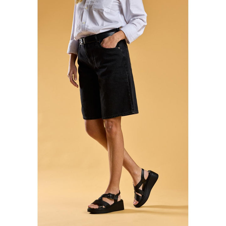 Bretta Wedge Sandal Black
