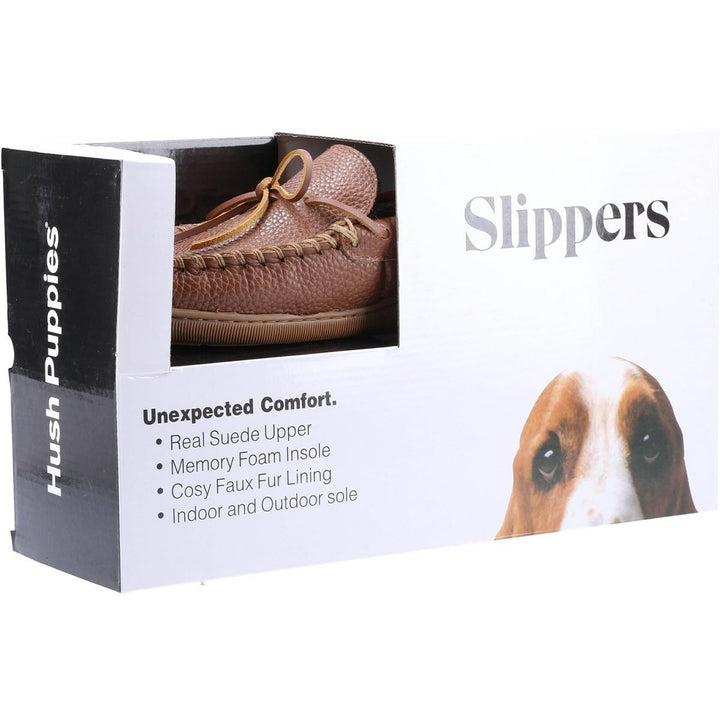 Hush Puppies Ace Leather Slipper Tan