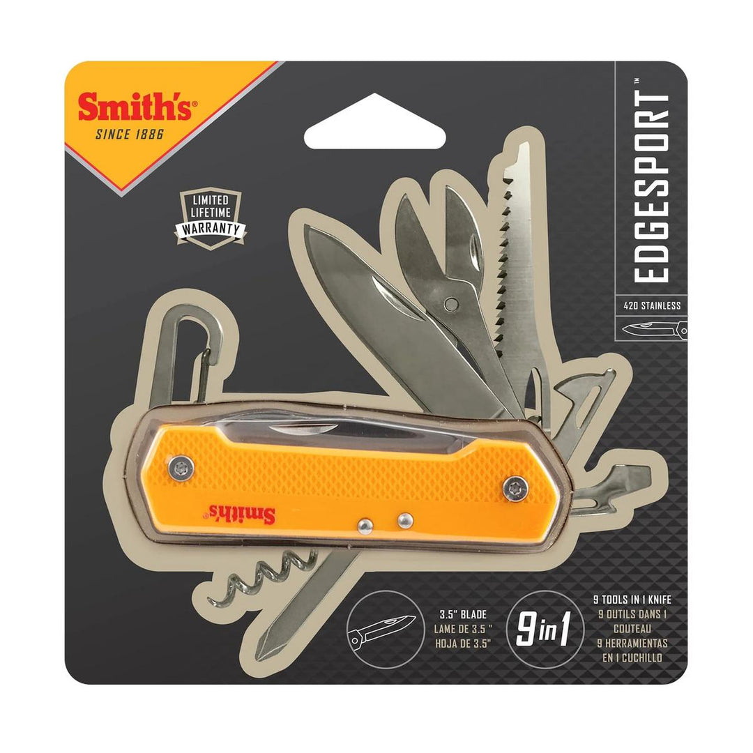 Smiths KNIFE MULTI-TOOL - ORANGE