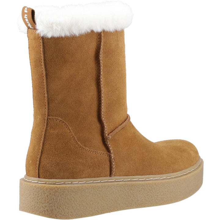 Hush Puppies Becca Mid Boot Tan