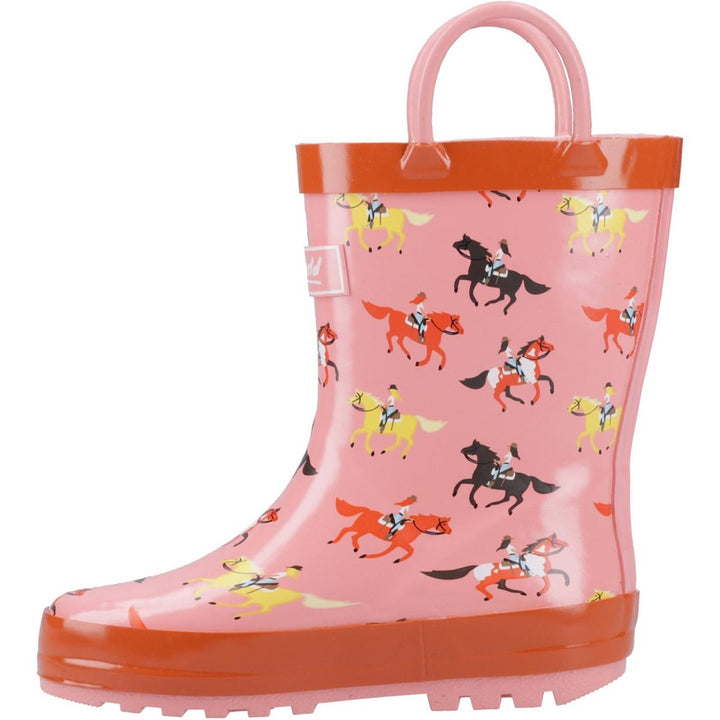 Cotswold Puddle Waterproof Pull On Boot Horses