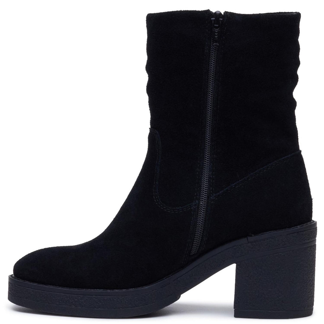 Flora Ruched Boot BLACK