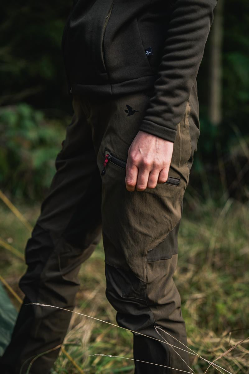 Seeland Larch Stretch Trousers Women Pine Green / Chocolate
