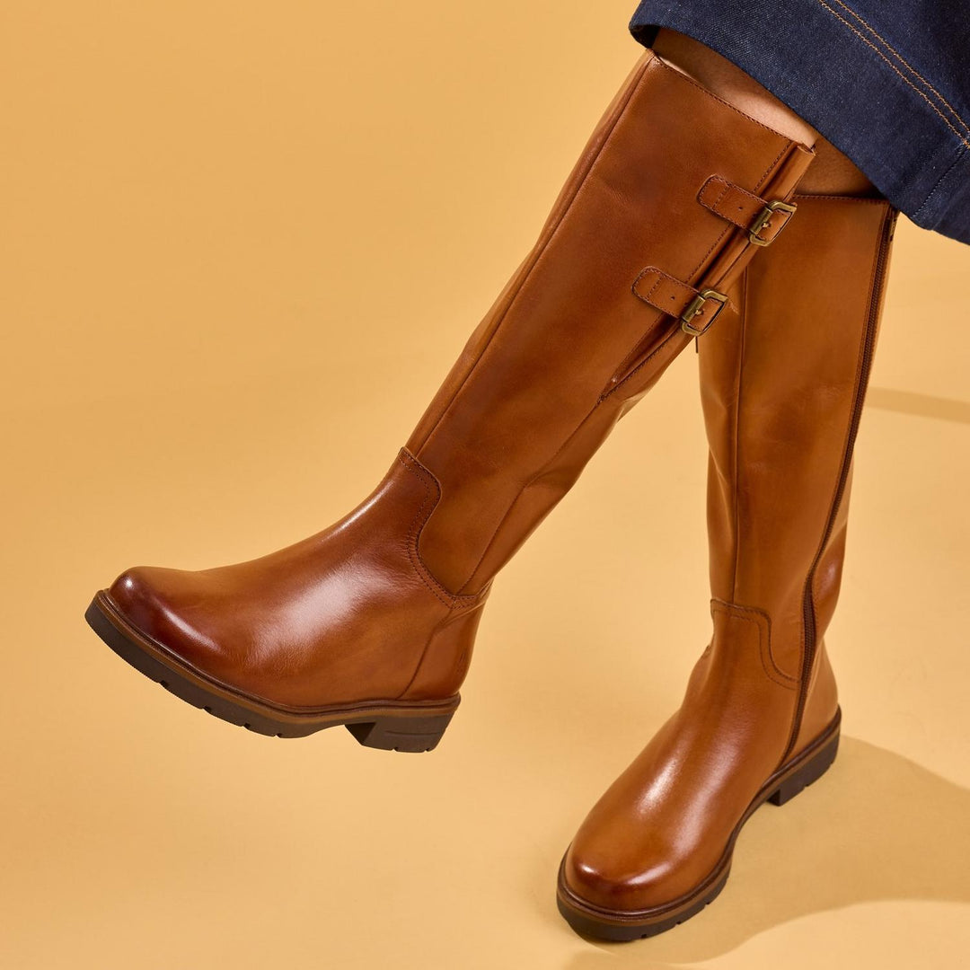 Tallulah Long Boot Tan