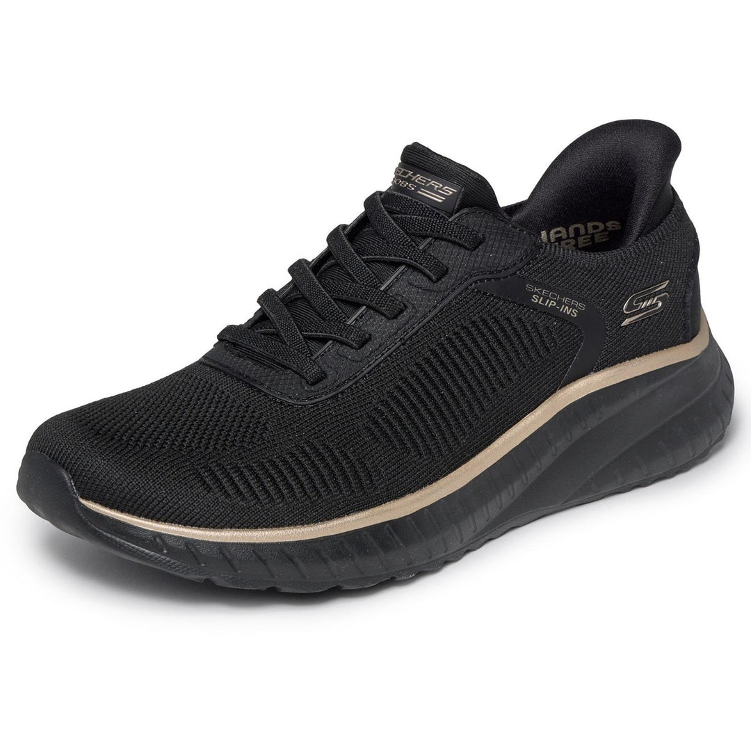 BOBS Sport Squad Chaos Shoe Black /Rose Gold