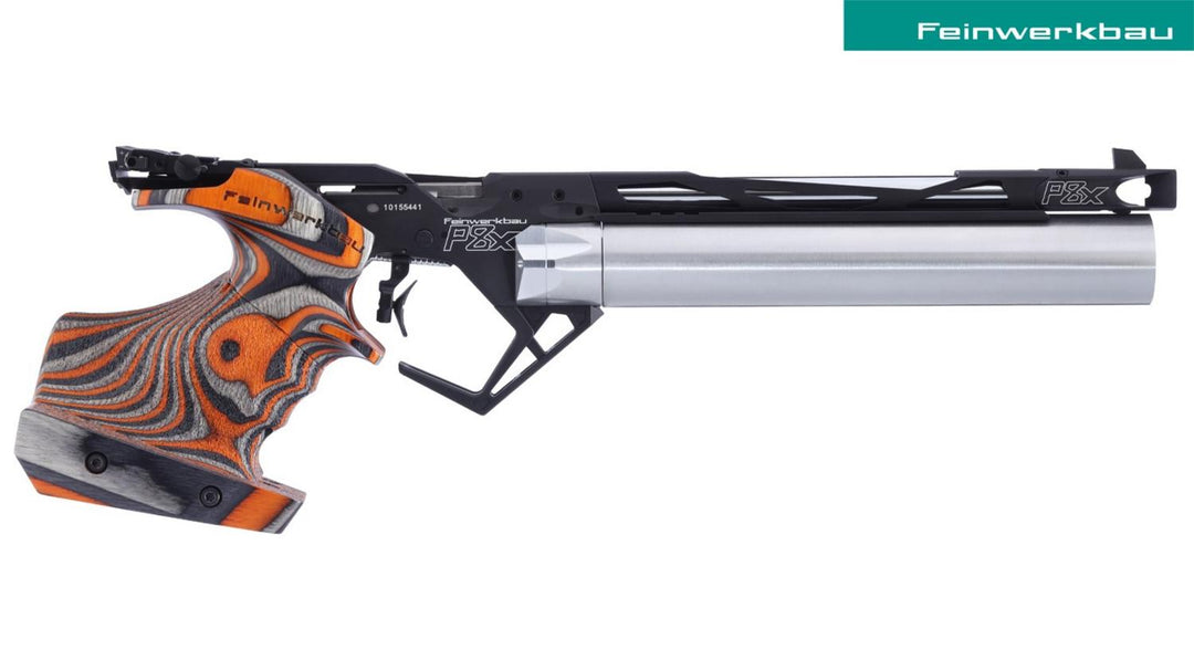 Feinwerkbau P 8X Air Pistol Walnut Right Hand Large Grip