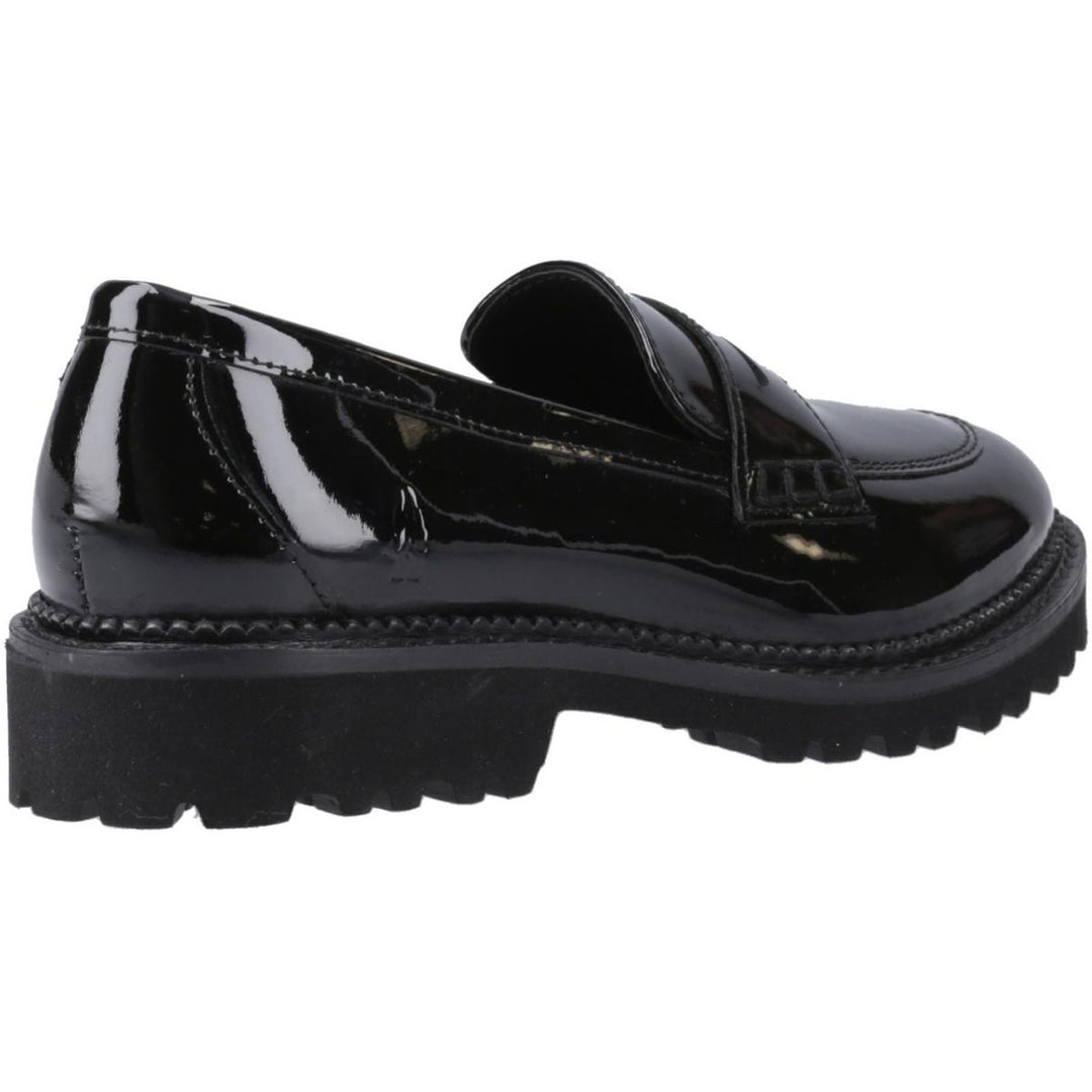 Hush Puppies Grazia Loafer Patent Snr Black
