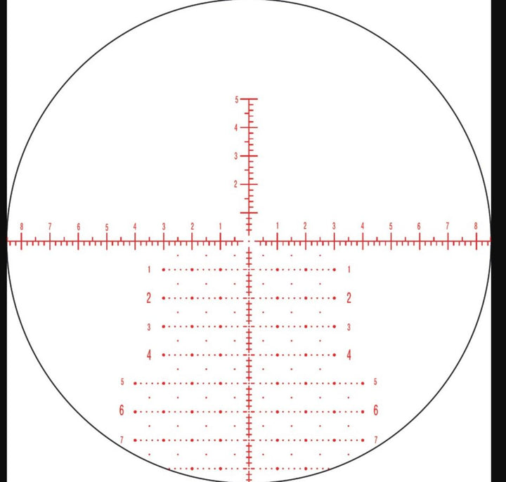 Wulf Defender 2.0 ED 5-25x56 FFP W-MIL5 0.1 MRAD Rifle Scope