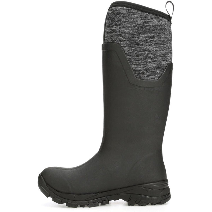 Muck Boots Arctic Ice Tall Wellingtons Black/Jersey Heather