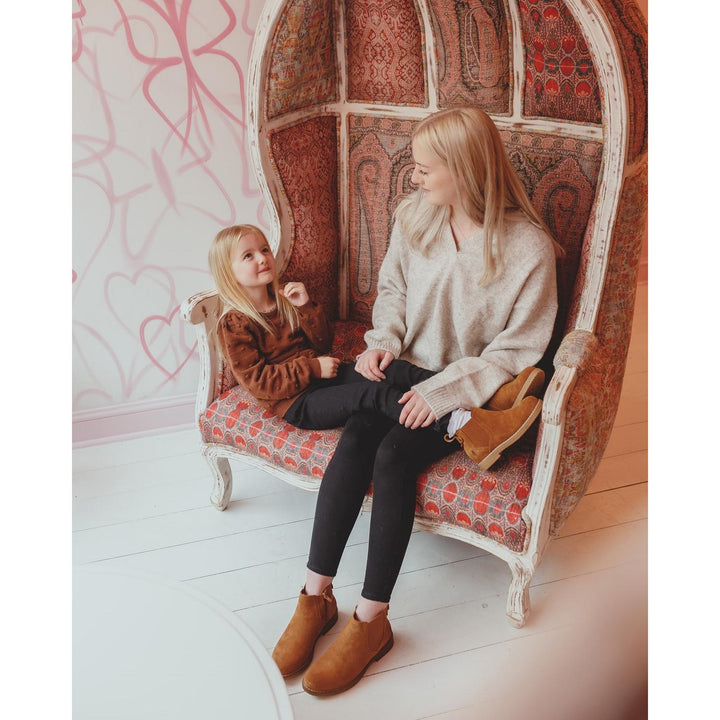 Maddy Ladies Ankle Boots Tan