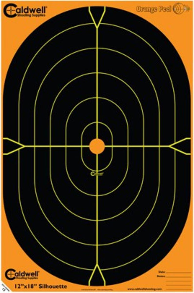 Caldwell Orange Peel Oval Target 18", 100 sheets