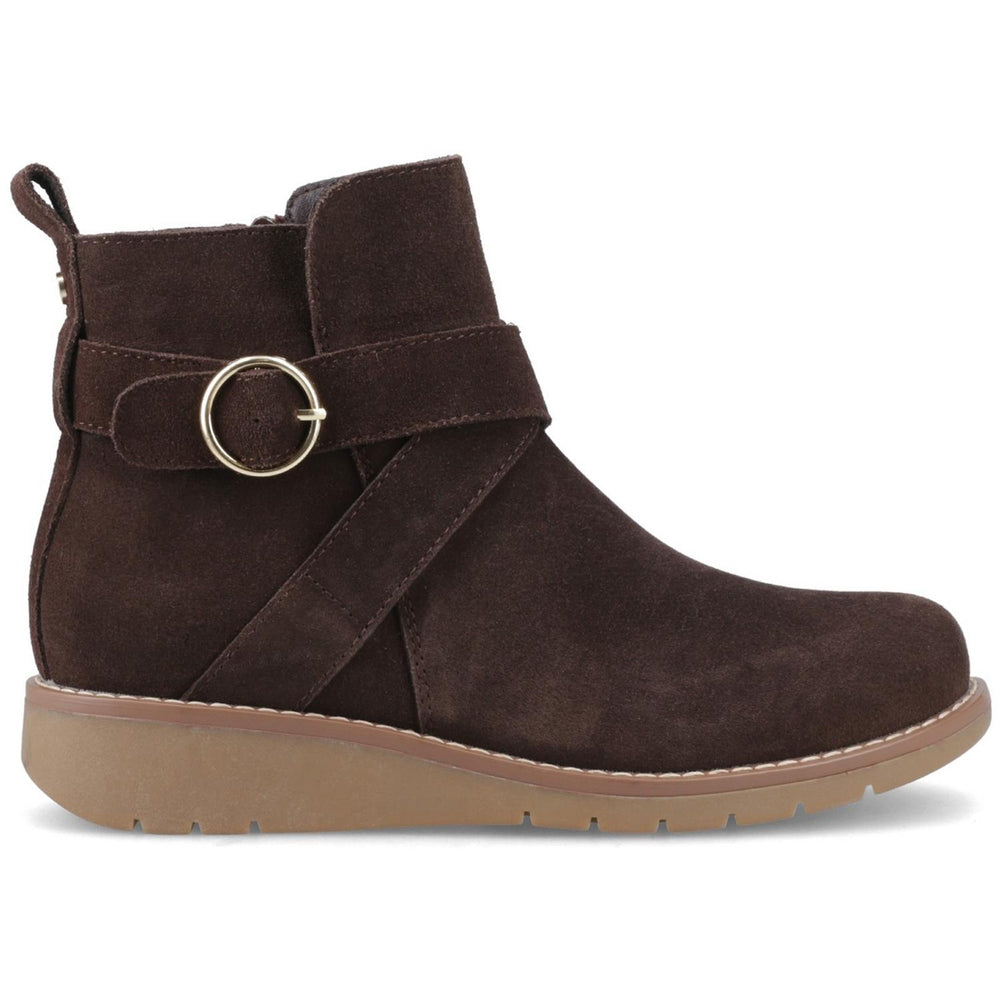 Lyra Buckle Boot Chocolate – view 2