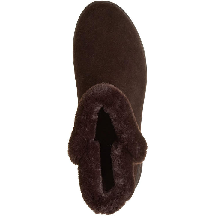 ON-THE-GO STELLAR COZY STEP Dark Brown Suede