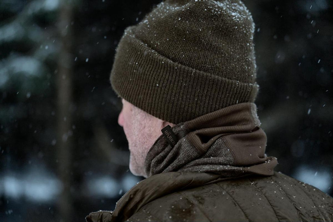 Harkila Kodiak CleverWool neck gaiter Dark hunting