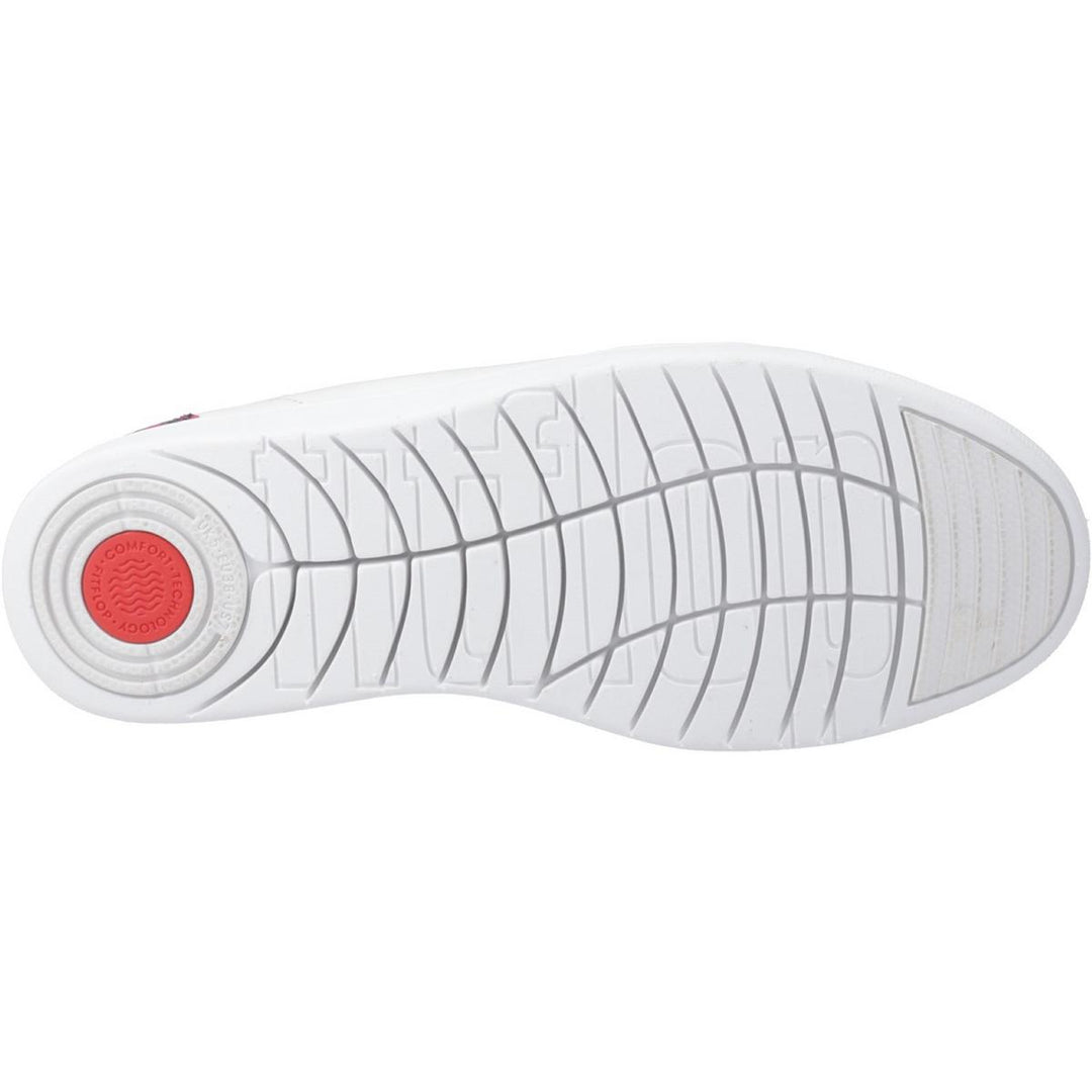 Fitflop Rally Snakeprint-Backtab Sneakers Urban White/Wild R – view 2