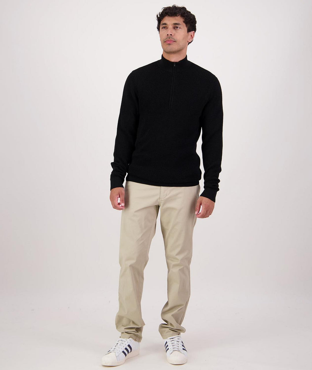 Swanndri Men's Otahu River V2 Quarter Zip Merino Knit