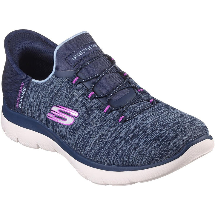 Skechers Summits Dazzling Haze Shoes Navy/Purple