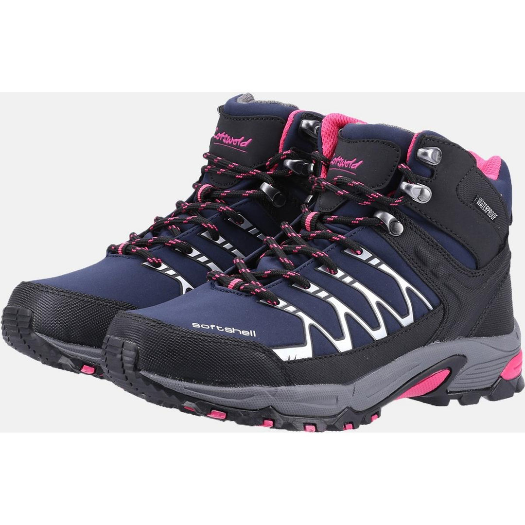 Cotswold Abbeydale Mid Hiker Navy/Black/Fuchsia