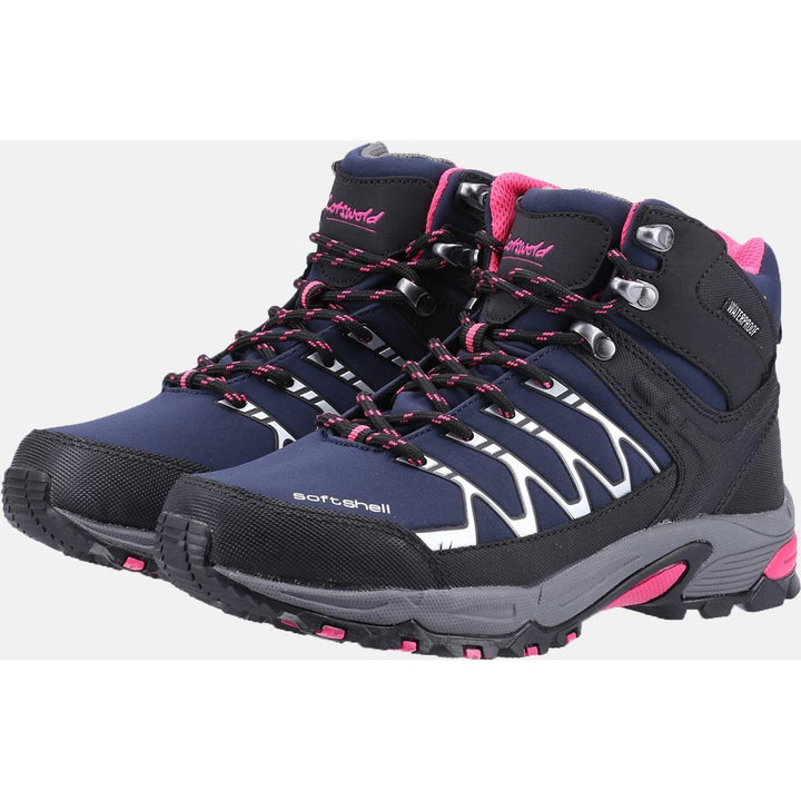 Cotswold Abbeydale Mid Hiker Navy/Black/Fuchsia
