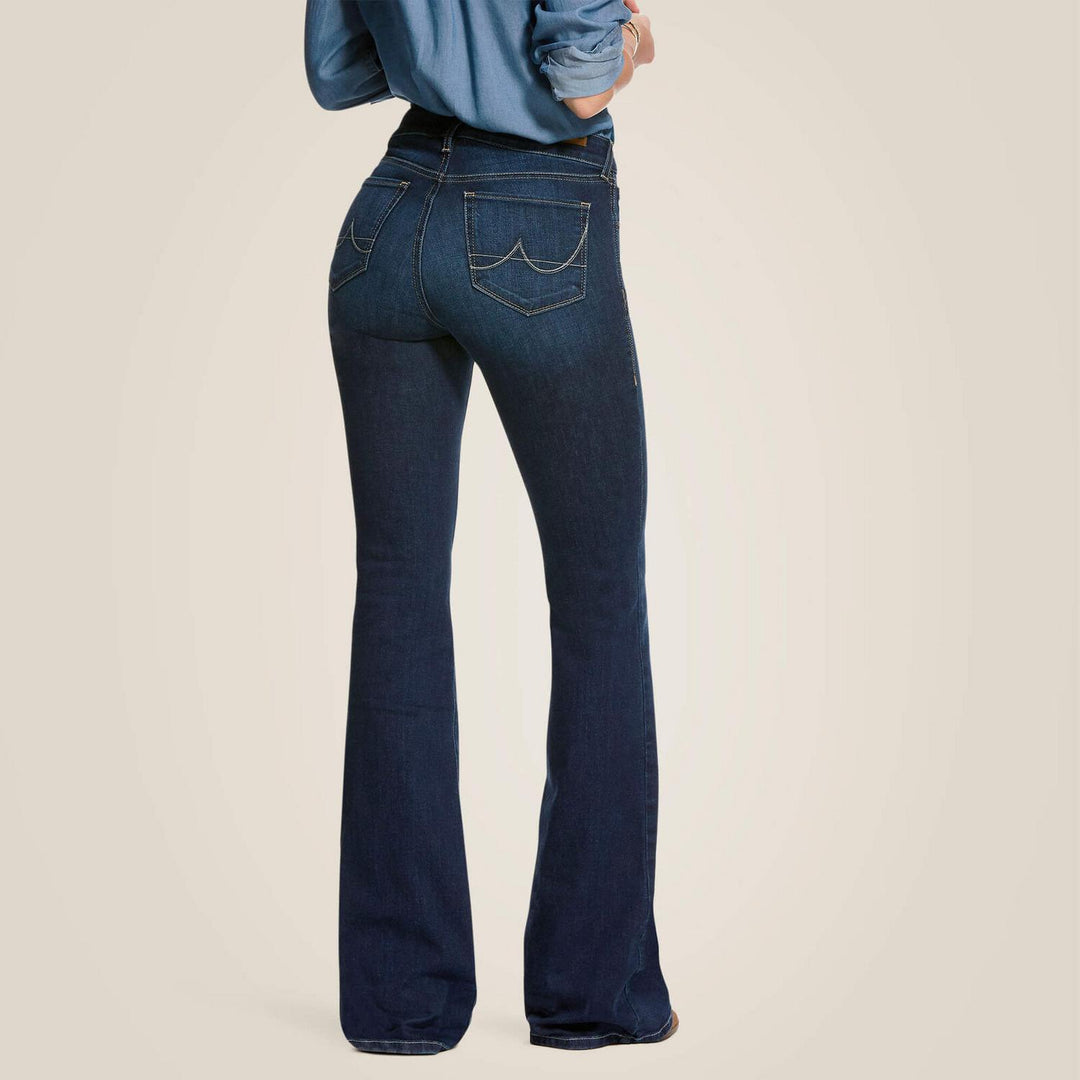 Ariat Ladies Ultra Stretch Perfect Rise Katie Flare Jean – view 2