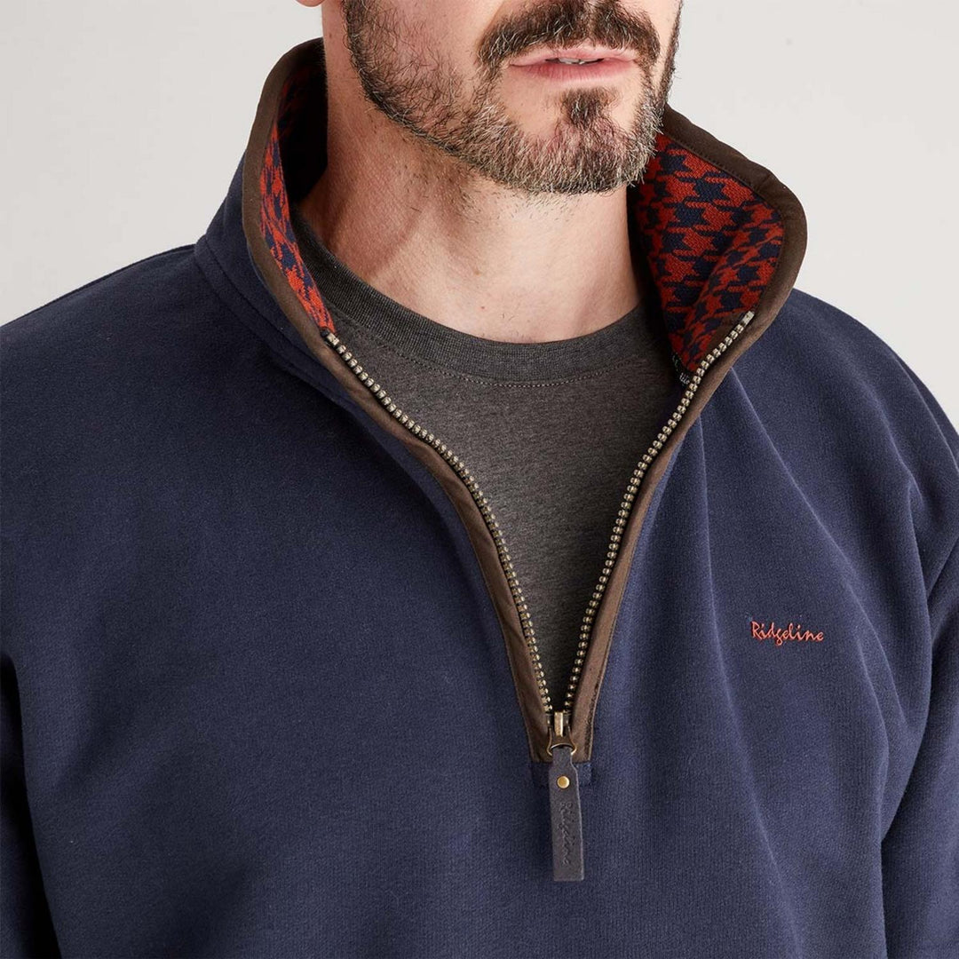 Ridgeline Mens Brancaster Quarter Zip Top – view 18