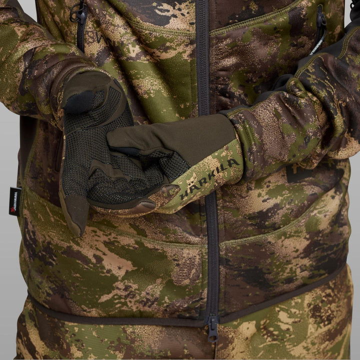 Harkila Deer Stalker camo fleece gloves AXIS MSP® Forest – view 3
