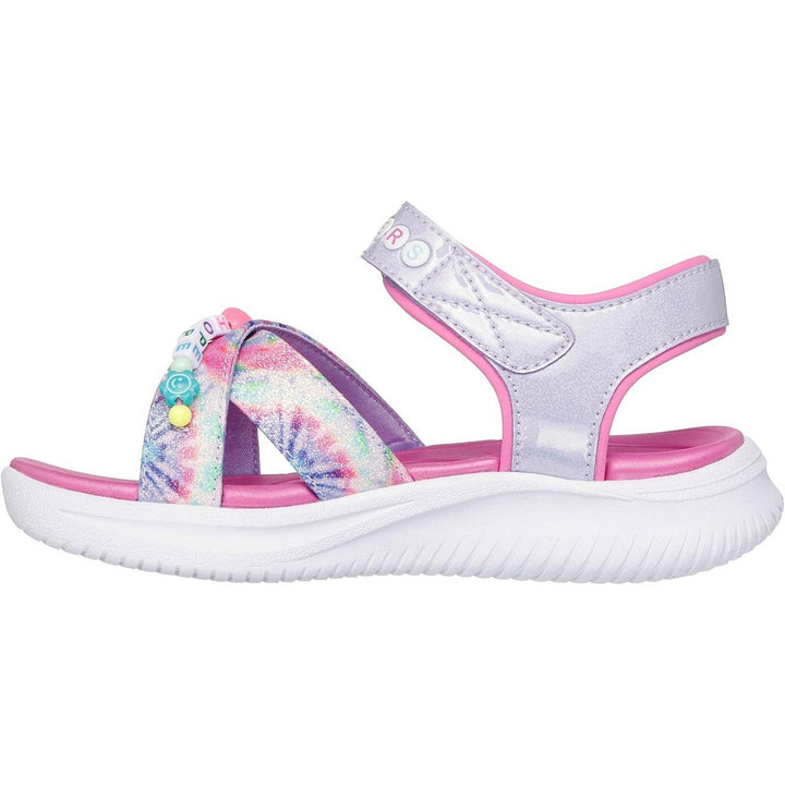 Skechers Jumpsters Tie Dye BFFs Sandal Lavender/Multi