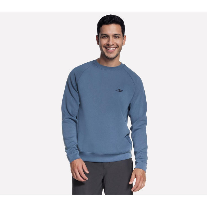 SKECHERS COZY LUXE ELEVATE CREW Denim