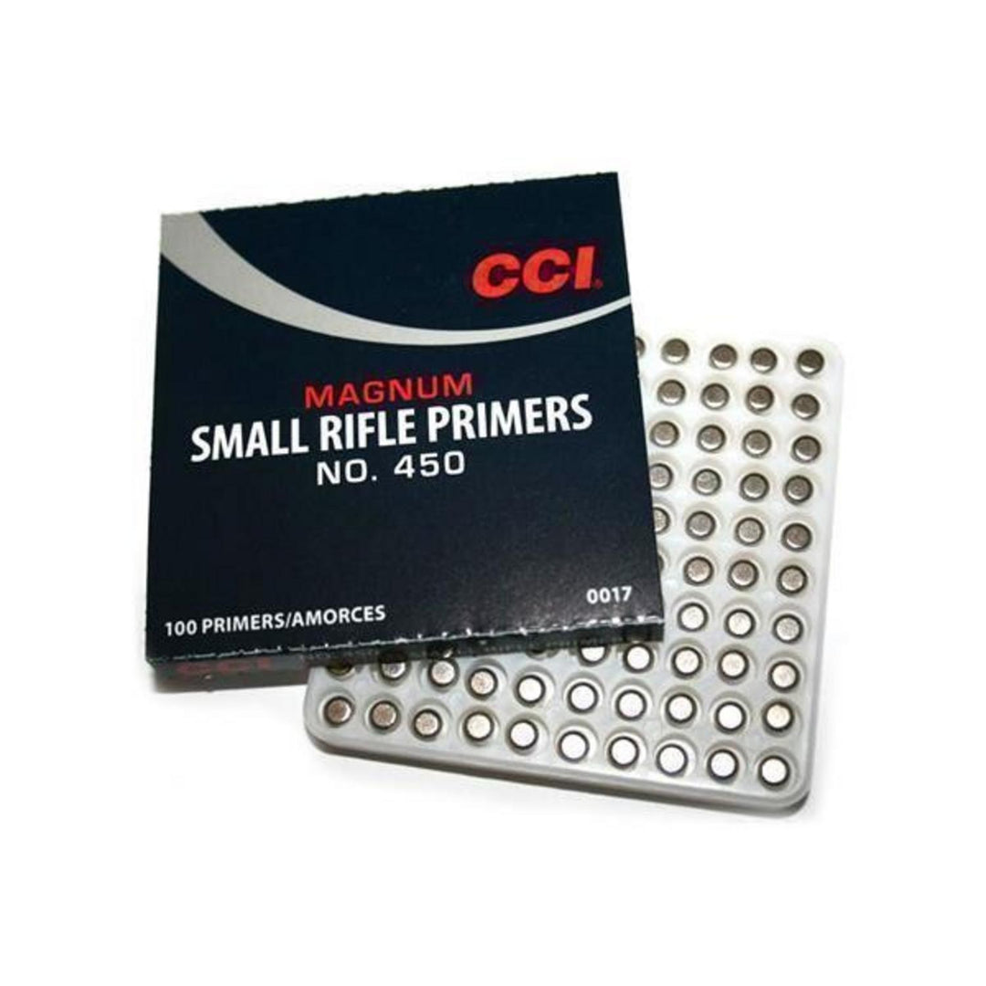 CCI No.450 Magnum Small Rifle Primers, Pack of 1000
