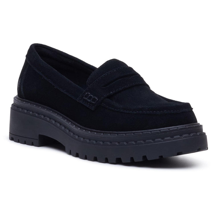 Odessa Loafer Black Suede