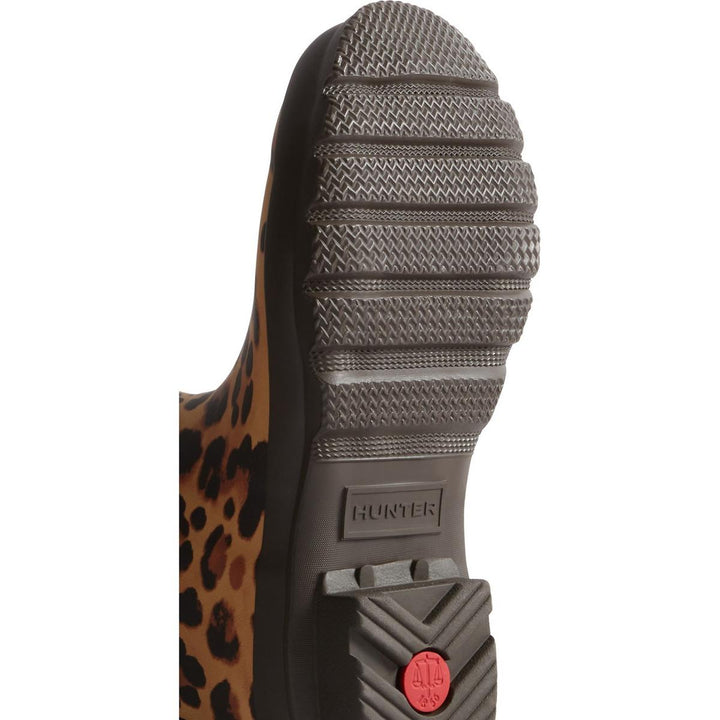 Hunter Original Short Leopard Boot Leopard Print/Chocolate – view 3