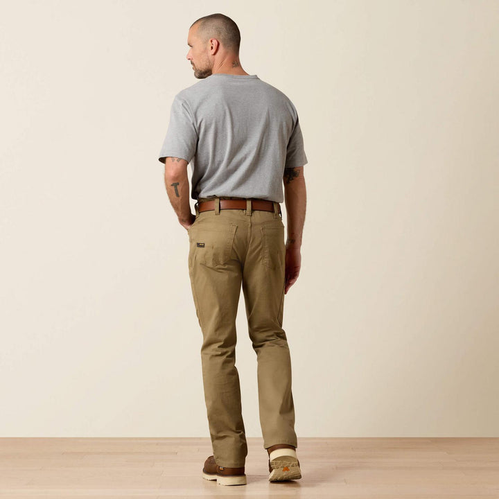 Ariat Mens Rebar M7 Slim DuraStretch Made Tough Straight Trouser – view 2