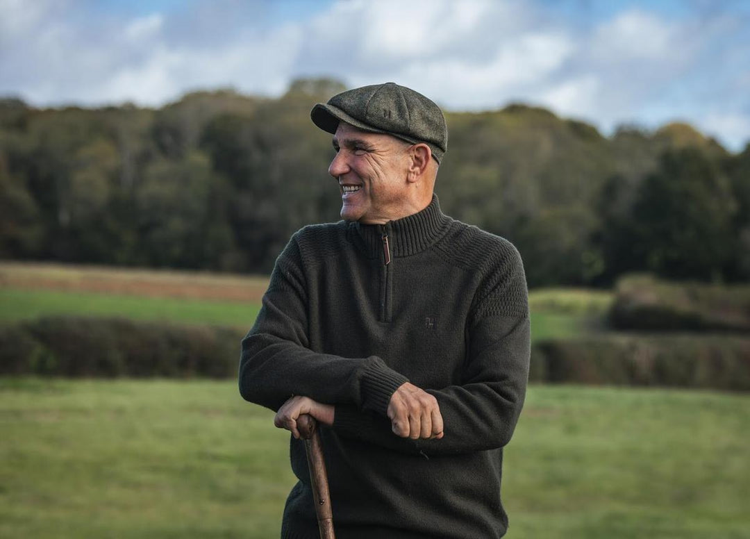 Harkila Vincent merino half zip pullover Rosin – view 7
