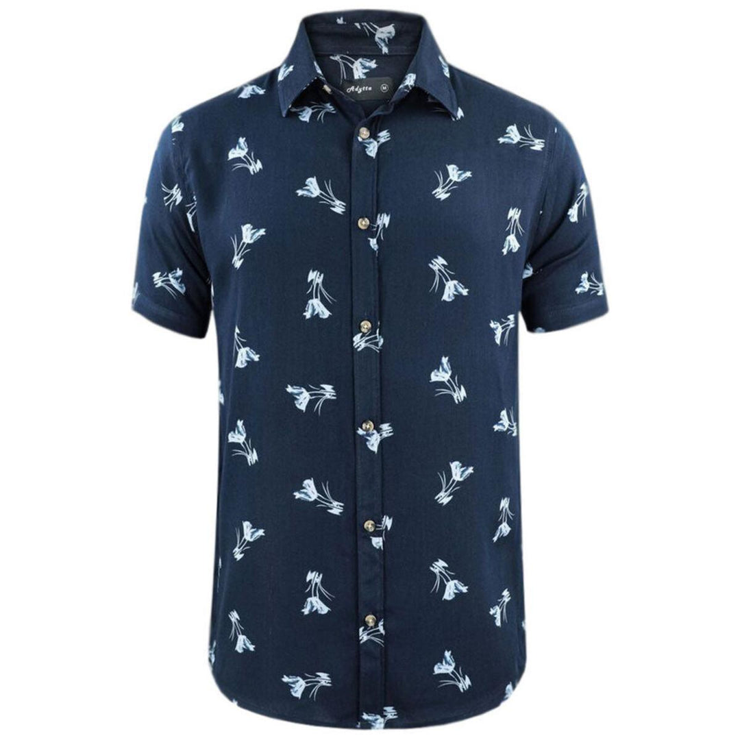ek Wholesale Men's Hawaiian Printed Viscose Shirts