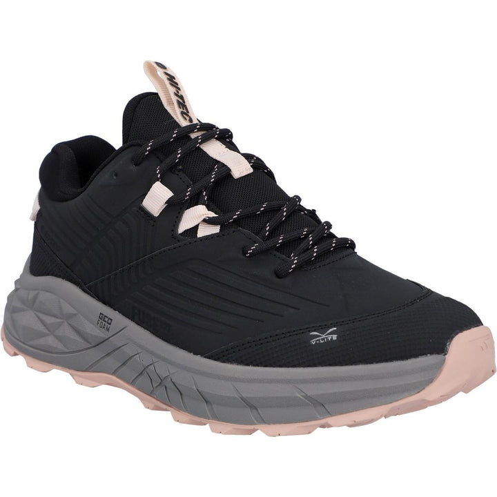 Hi-Tec Fuse Trek Hiking Shoes Black/Steeple Grey/Cameo Rose