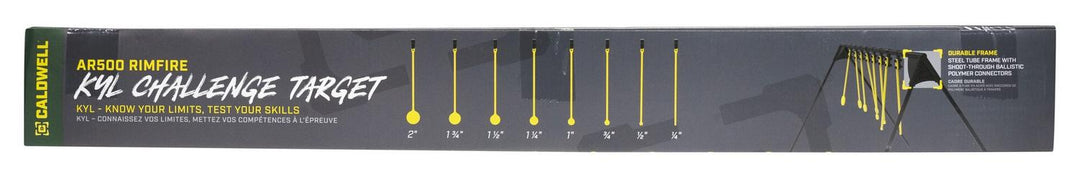 Caldwell AR500 Rimfire KYL Challenge Target