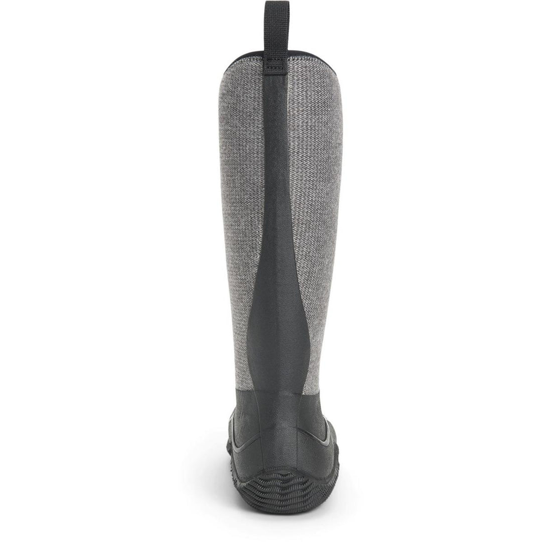 Muck Boots Hale Wellingtons Black W/ Fuzzy Herringbone