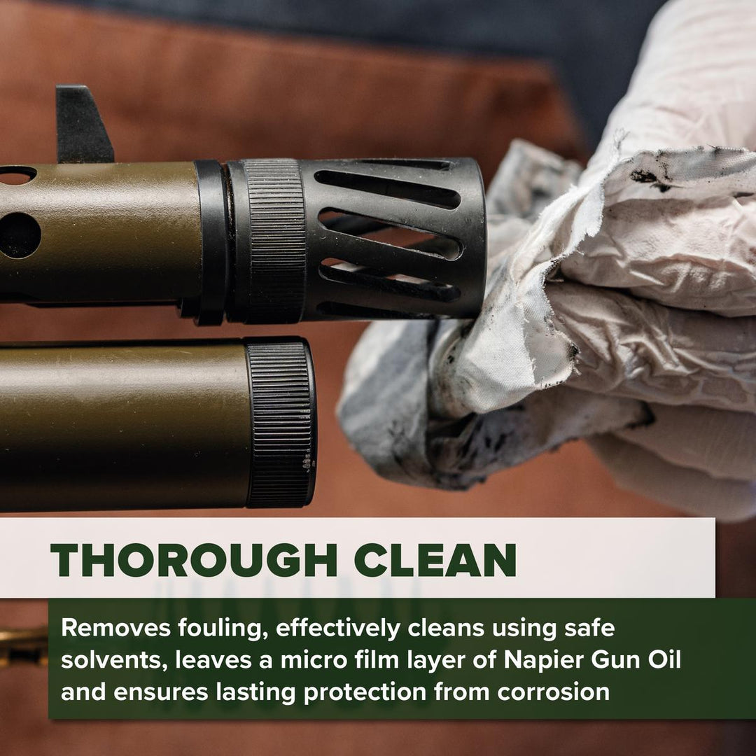 BushWear Napier Gun Cleaner Pump Spray Bundle Pack of 2